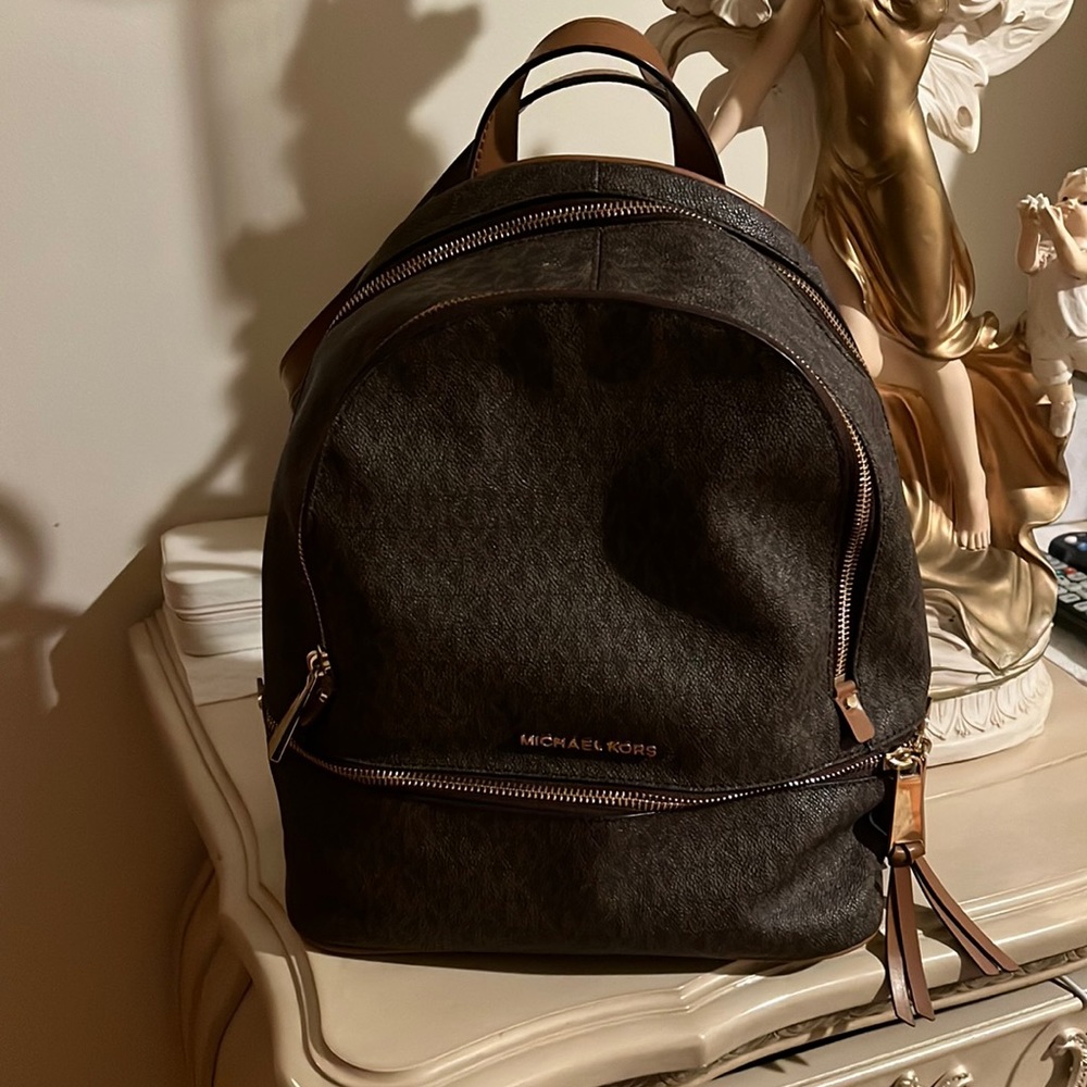 Michael Kors Medium Logo Backpack
